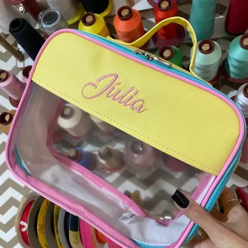 Maleta M Necessaire Com Transparência
