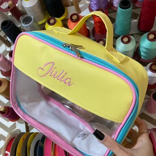 Maleta M Necessaire Com Transparência