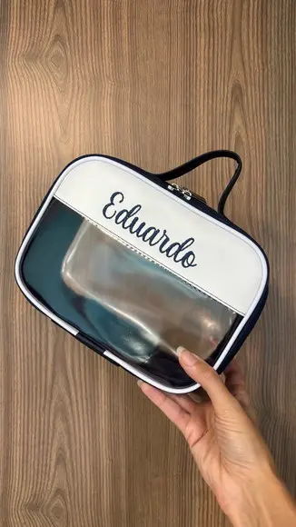 Maleta P Necessaire com Transparência