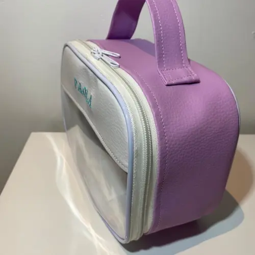 Maleta P necessaire com transparência