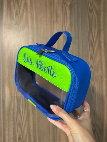Maleta P Necessaire com Transparência