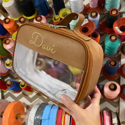Maleta P Necessaire com Transparência