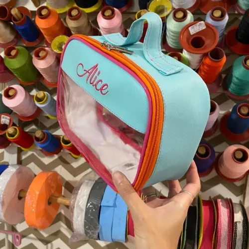 Maleta P Necessaire com Transparência