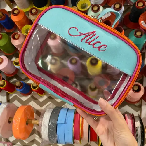 Maleta P Necessaire com Transparência
