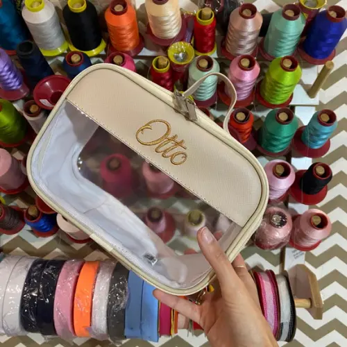 Maleta P Necessaire com Transparência