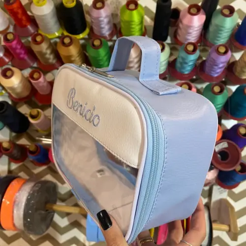 Maleta P Necessaire com Transparência