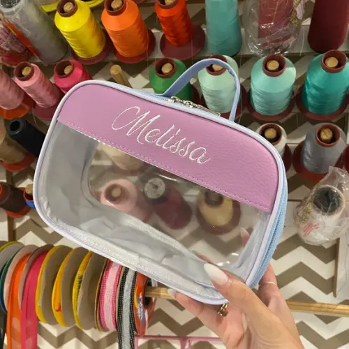 Maleta P Necessaire com Transparência