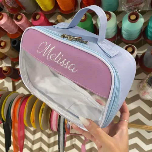 Maleta P Necessaire com Transparência
