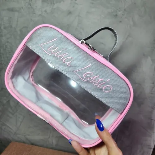 Maleta P Necessaire com Transparência