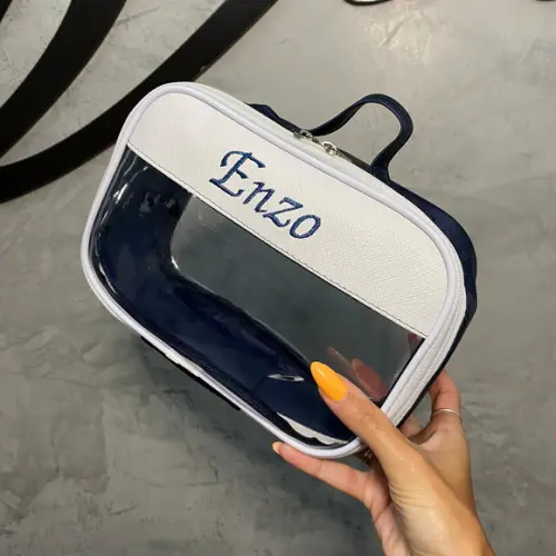 Maleta P Necessaire com Transparência