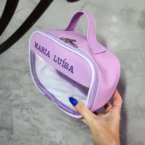 Maleta P Necessaire com Transparência