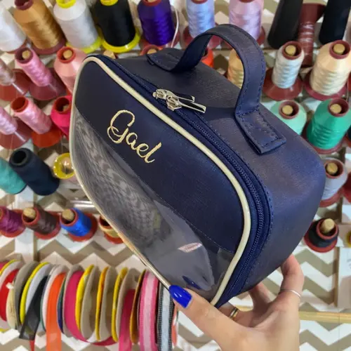 Maleta P Necessaire com Transparência