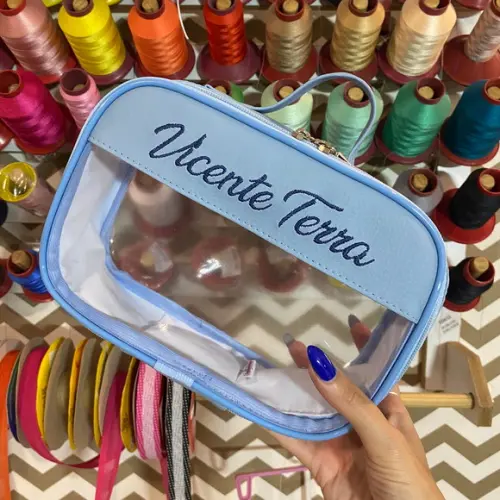 Maleta P Necessaire com Transparência
