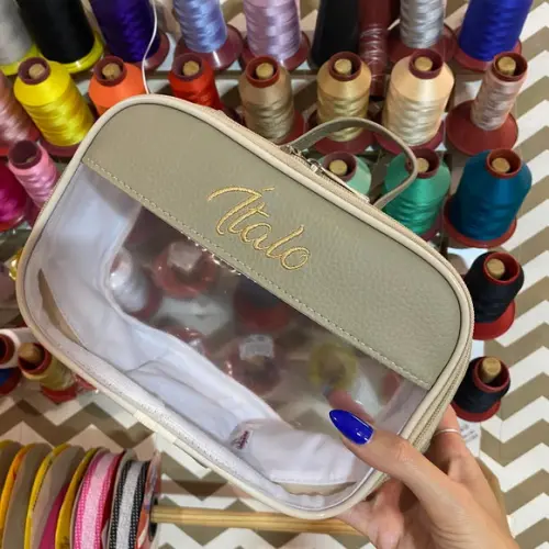 Maleta P Necessaire com Transparência
