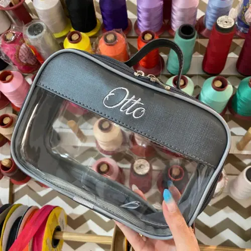 Maleta P Necessaire com Transparência