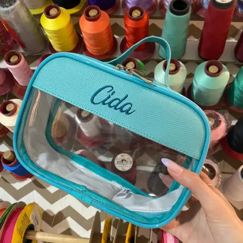 Maleta P Necessaire com Transparência