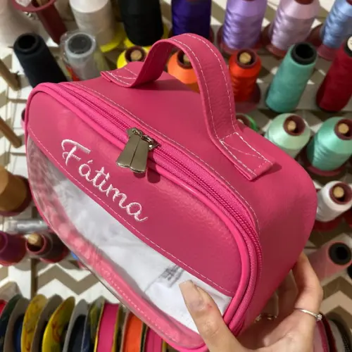 Maleta P Necessaire Com Transparência