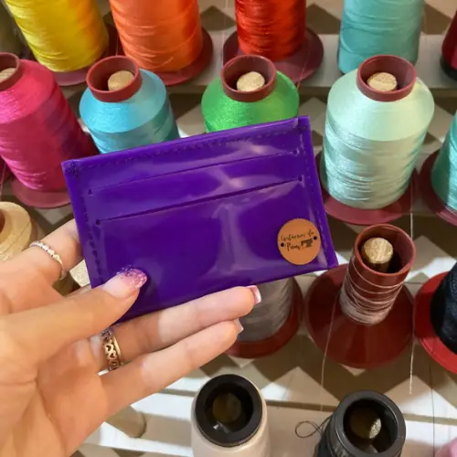 Mini carteira / porta cartão silicone