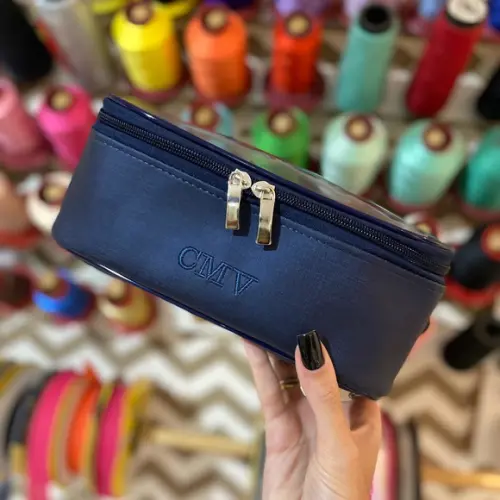 Necessaire / estojo / porta maquiagem com transparencia