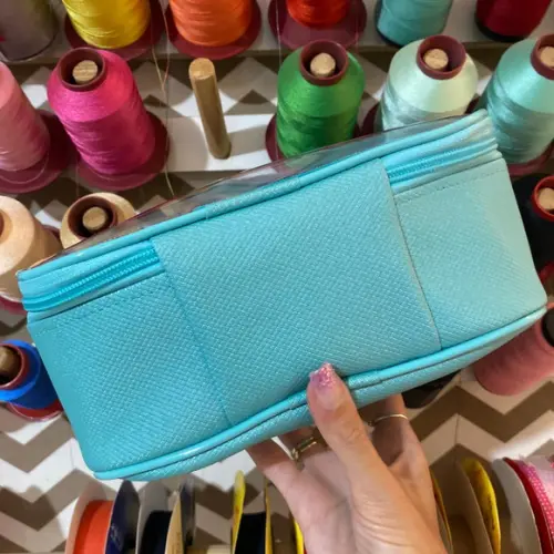 Necessaire / estojo / porta maquiagem com transparencia