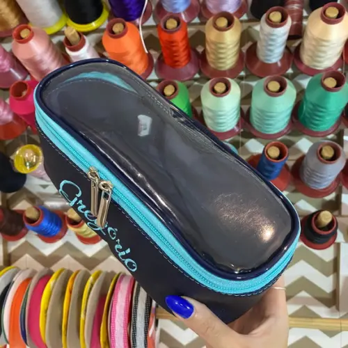 Necessaire / Estojo / Porta Maquiagem com Transparencia