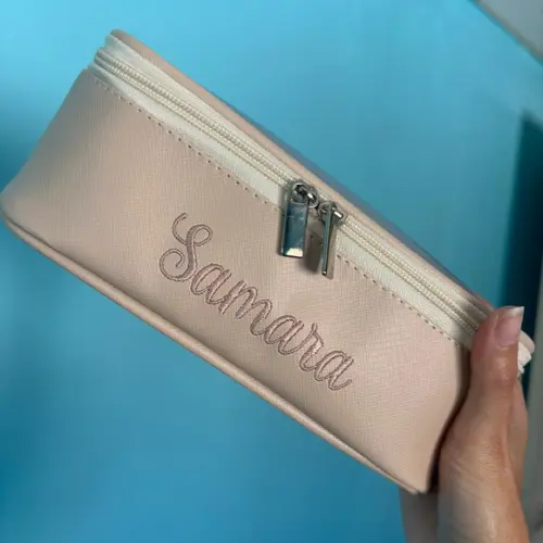 Necessaire Estojo com Transparência Personalizada