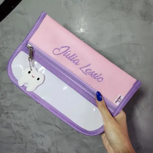 Necessaire Porta Escova de Dente / Impermeável