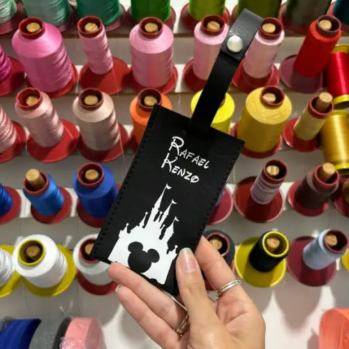 Porta Passaporte + Tag de Mala Personalizado