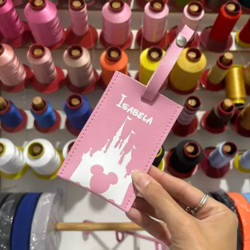Porta Passaporte + Tag de Mala Personalizado