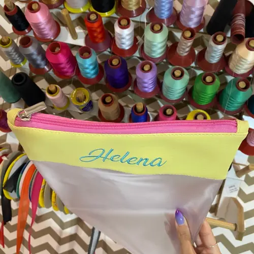 Saquinho Organizador Plástico Itens Higiene ou Roupas