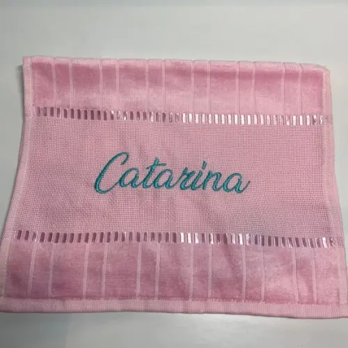 Toalha Pequena Bordada