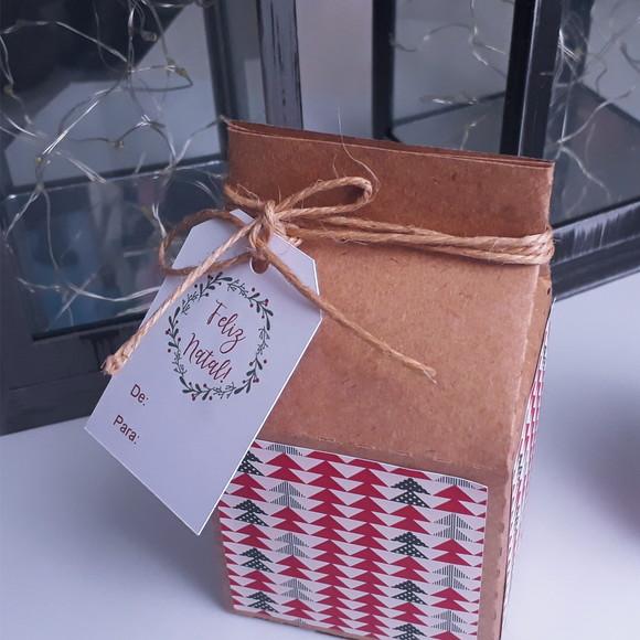 (recomendado) Kit com 10 Caixas para Lembrancinha de Natal