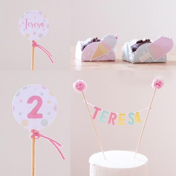 [recomendado] Kit Festa Infantil Sorvete