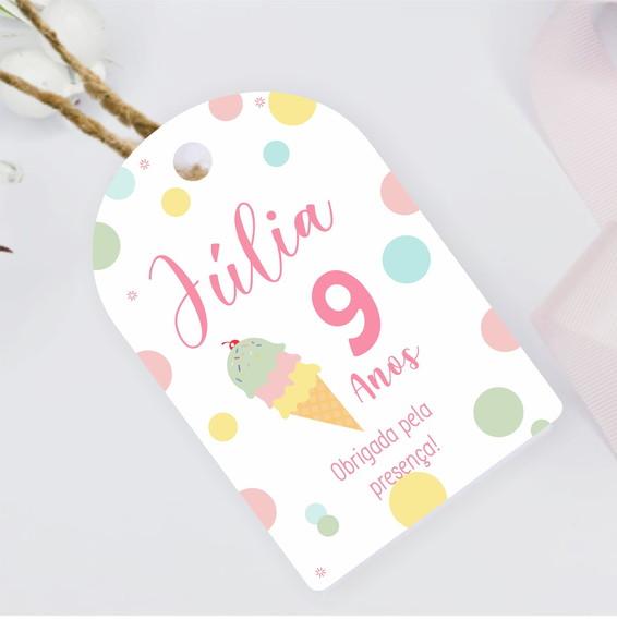 [recomendado] Kit Festa Infantil Sorvete - 64 Itens