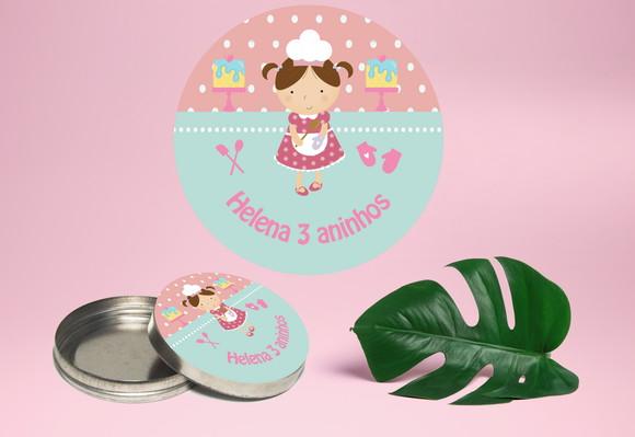 Adesivo Para Latinha Mint To Be Confeitaria