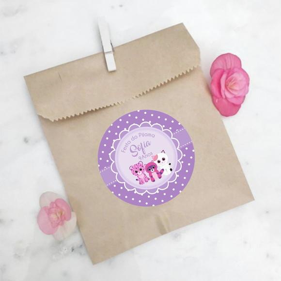 Adesivo para Lembrancinha Beanie Boo