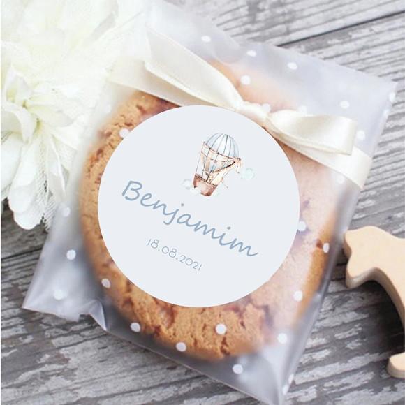 Adesivo para lembrancinha maternidade - Menino