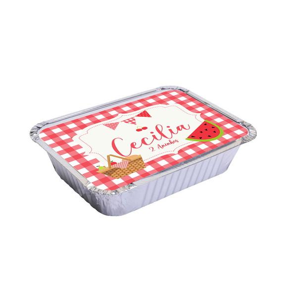 Adesivo para Marmitinha Piquenique
