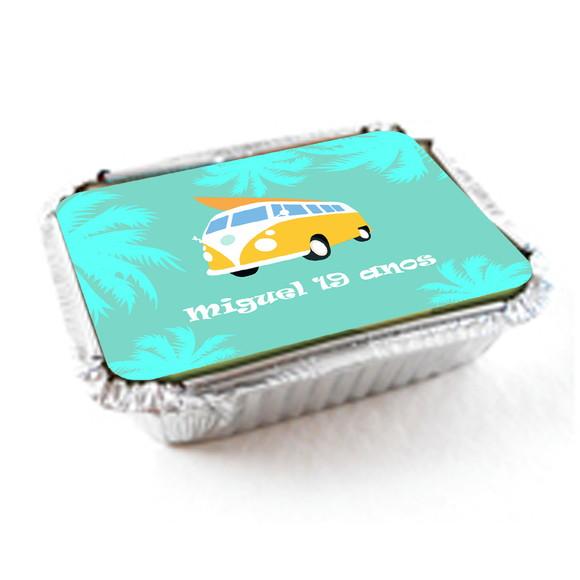 Adesivo Para Marmitinha Surf