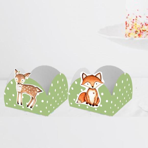 Forminha para Doce Bosque Encantado Woodland