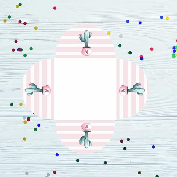 Forminha para Doces Cactos