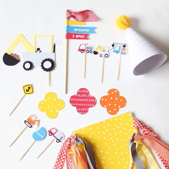 Kit Festa / Aniversário - Construção