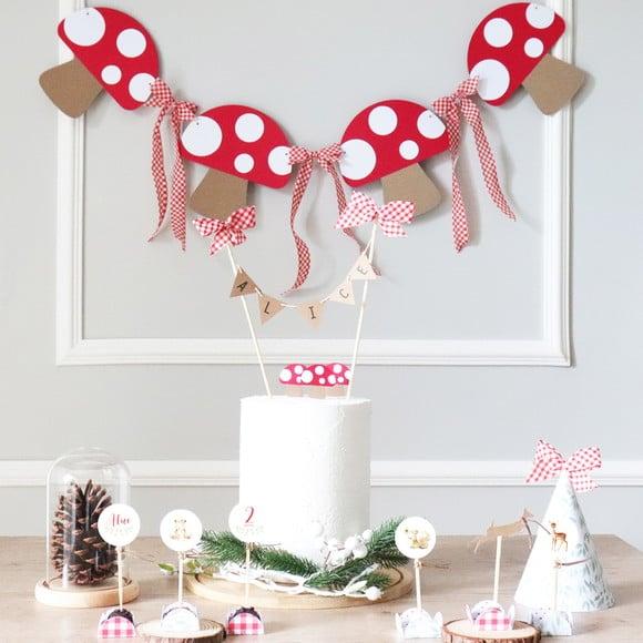 Kit Festa Infantil Woodland Bosque Encantado