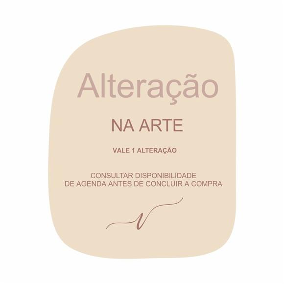 Pedido Personalizado - Adicional Alteração na Arte.