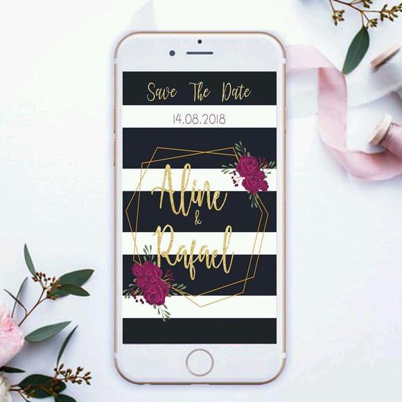 Save the Date Digital - Casamento