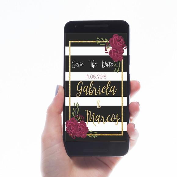 Save the Date Digital - Casamento