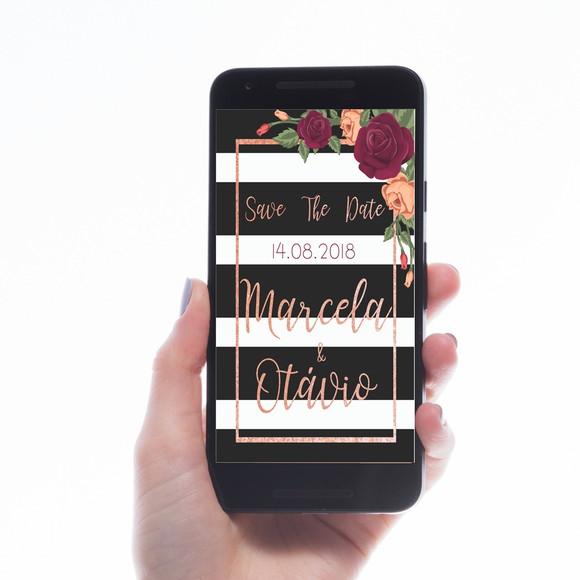 Save the Date Digital - Casamento
