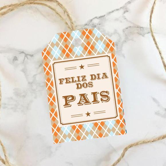 Tag de Agradecimento Dia dos Pais
