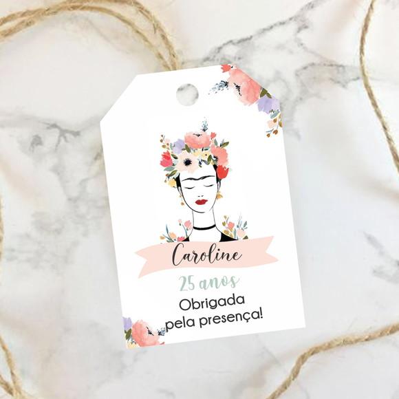 Tag de agradecimento Frida Kahlo