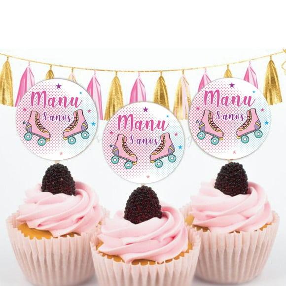Topper de Doces de Patins